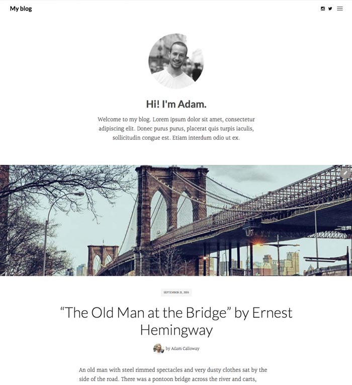 My Blog
