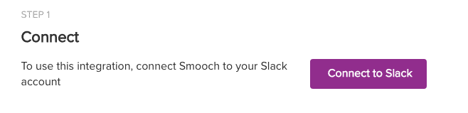 Smooch - Connect to Slack